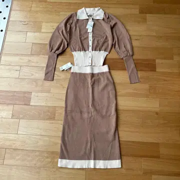 ROYAL PARTY 핑크 베이지 셋업