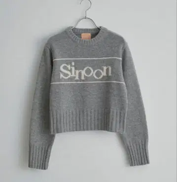 sinoon 스웨터 니트 그레이