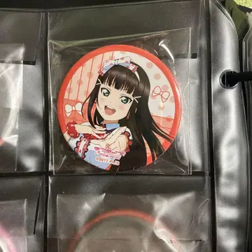 러브 라이브 선샤인 쿠로사와 다이아 마음이 하나로 모여 캔뱃지 전시회
