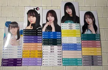 노기자카46 생사진 사토 리카 21컴프 묶음 판매