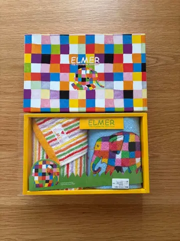 ELMER 워시 타월 2개 세트