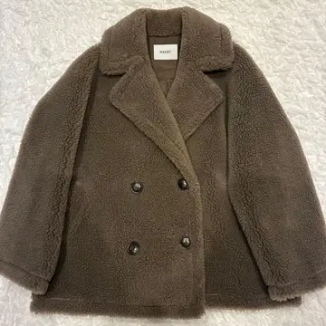 HAUNT 브라운 테디베어 코트