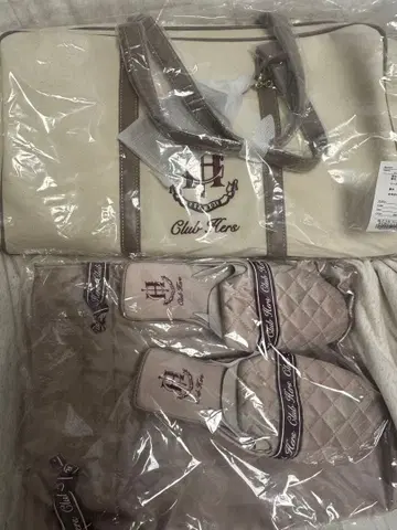 Club Hers 보스턴 백 슬리퍼 세트 grace 혜택