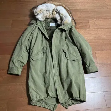 DEUXIEME CLASSE 퍼 달린 모즈 코트