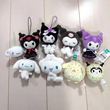 산리오 마스코트 9개 세트 (낱개 판매 가능)