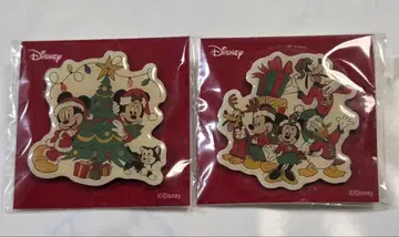 Disney 미키 크리스마스 핀 배지 세트
