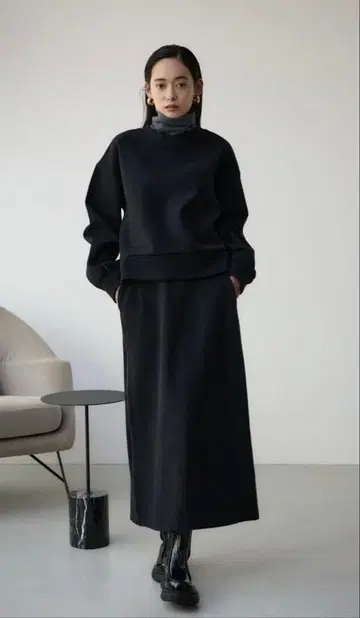 AZUL BY MOUSSY 아쉬 울 라이크 스커트