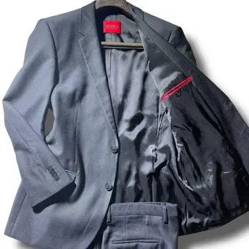 휴고보스 [3XL 사이즈] 수트 셋업 빅 사이즈 그레이