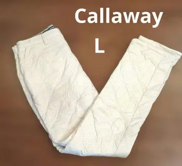 캘러웨이 골프 남성용 발수 테이퍼드 충전솜 팬츠 L