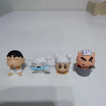 짱구는 못말려(크레용 신짱) 미니 피규어 4개 세트