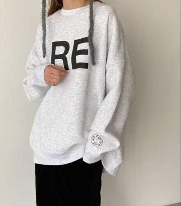 [ 배송비 포함 ] CANAL JEAN 맨투맨 트레이닝복 그레이