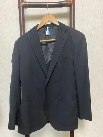 블랙 테일러드 자켓 약 70~74cm