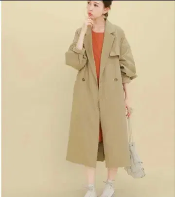 KBF BIG 슬리브 코트 KBF 트렌치 코트