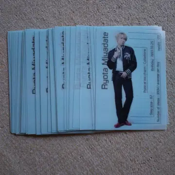 미야타테 료타 SnowMan Snow Labo.02 혜택 클리어 포스터