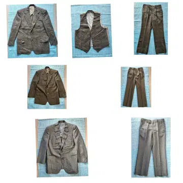 비즈니스 정장 3세트 123