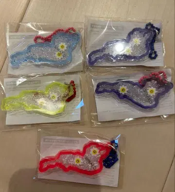 비와코 아크릴 키링 BIWAKO 스카이블루 마가렛 스테이션