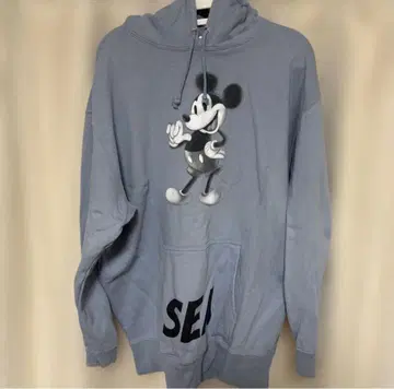 WIND AND SEA x Disney 콜라보 후드티