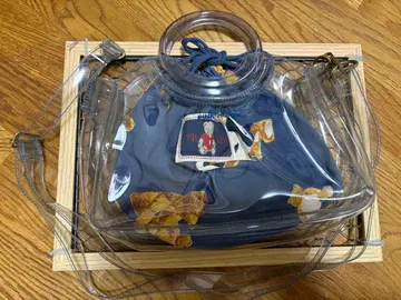 [중고] BABY PINK HOUSE 클리어 숄더백