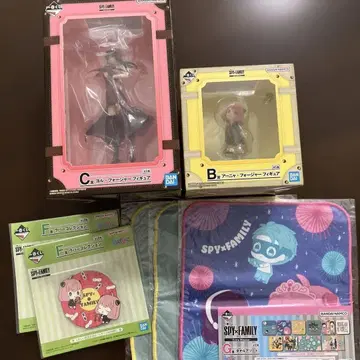 SPY x FAMILY 피규어 C상 B상 F상 G상 세트