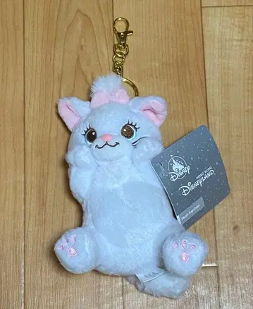 홍콩 디즈니랜드 마리 봉제 인형 키링