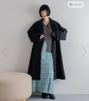 LOWRY'S FARM 울라이크 체스터 코트 25년 신상 이번 시즌