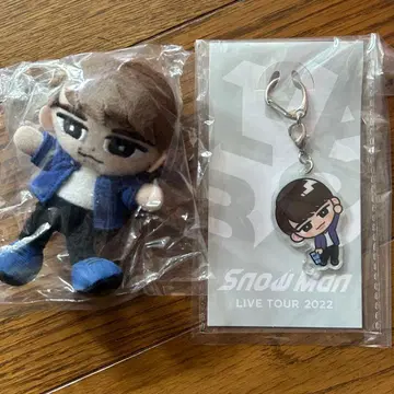 Snow Man 2022 스노치루 와타나베 쇼타 봉제 인형 아크링 키링