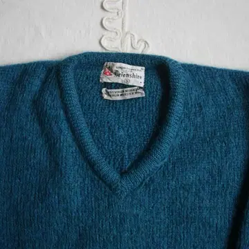 50s 60s 빈티지 모헤어 니트 털 길이 김