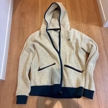 THE NORTH FACE 플리스 자켓 베이지/네이비