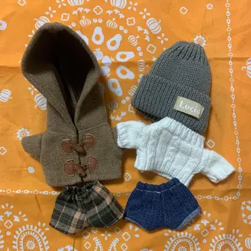 3coins 쓰리코인즈 인형 옷 겨울 세트