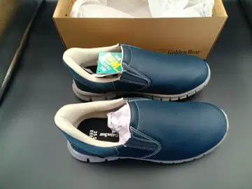 새상품 골든베어 파랑 슬립온 신발 25.5cm 4E 신발