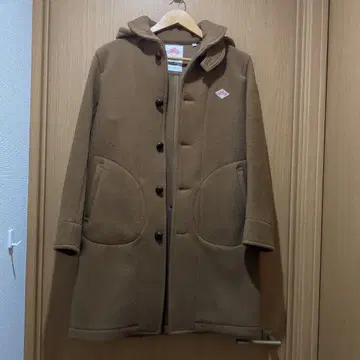 단톤 카멜 울모사 롱 코트