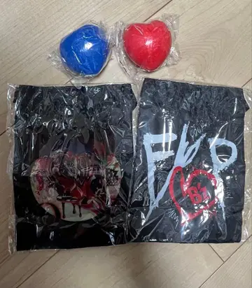 B'z FYOP 가챠가챠 릴렉세이션 하트 2종 + 사코슈 2종