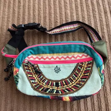 ALDIES 알디즈 컬러풀 바디백 웨스트 파우치