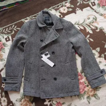 FLAVA 더블 브레스트 체스터 코트 L