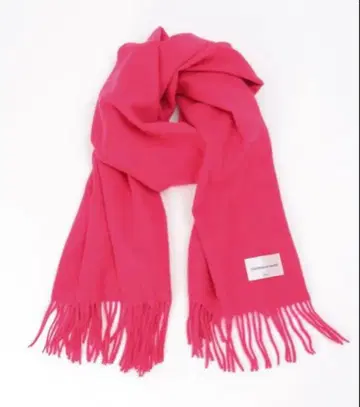 ikka 캐시미어 터치 컬러 머플러 핑크