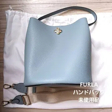FURLA 라이트 블루 핸드백