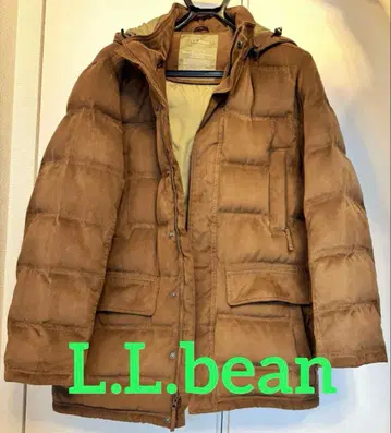 L.L.bean 페이크 스웨이드 다운 자켓