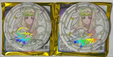 키미프리전 키미와 아이돌 프리큐어 큐어즈 큔 사인 캔뱃지 2개 세트