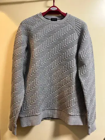 사이즈 46 JOSEPH HOMME 헤링본 크루넥 맨투맨