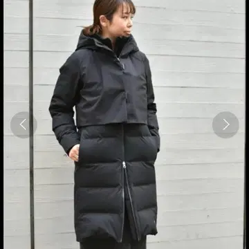 데상트 올웨이즈 라인 미즈사와 다운 롱 다운 코트 사이즈 L