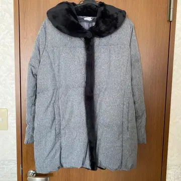 렙심 충전솜 다운 코트 L 그레이