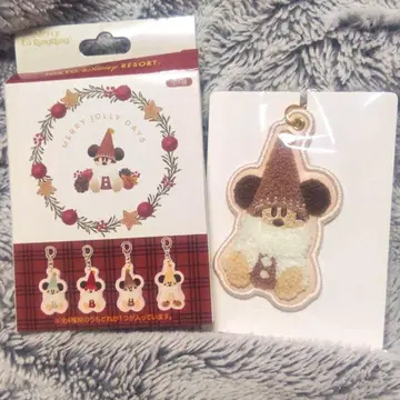 릴린린 디즈니 크리스마스 2025 키체인 (스모키 핑크)