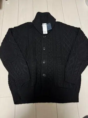 케이블 숄 가디건 GARMENTS GU L 가먼츠