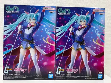 하츠네 미쿠 건담 콜라보 피규어 2개 세트
