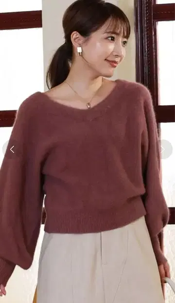 [ 새상품급 ] LagunaMoon V넥 스웨터