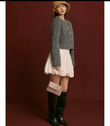 SNIDEL 스나이델 벌룬 미니 스커트 완판템