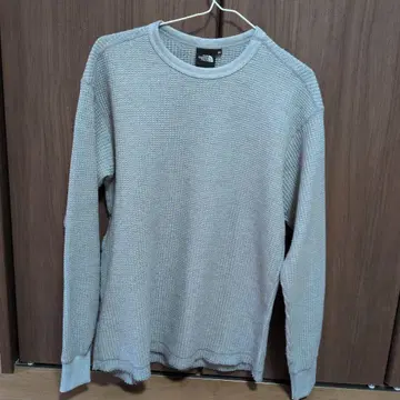 THE NORTH FACE 그레이 M 와플 편직 스웨터