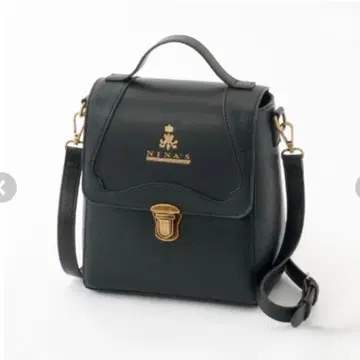 시마무라 아오키 미사코 시마미사 니나스 NINA'S 숄더백 블랙