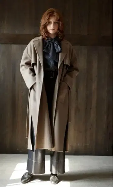 [ 특가! 울 100% ] TONAL 베이지 롱 코트