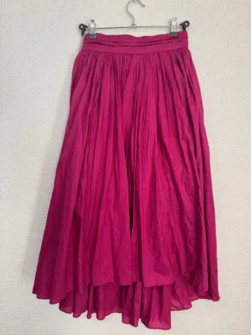 JILL STUART 라즈베리 플레어 스커트 안감 부착 사이즈 0